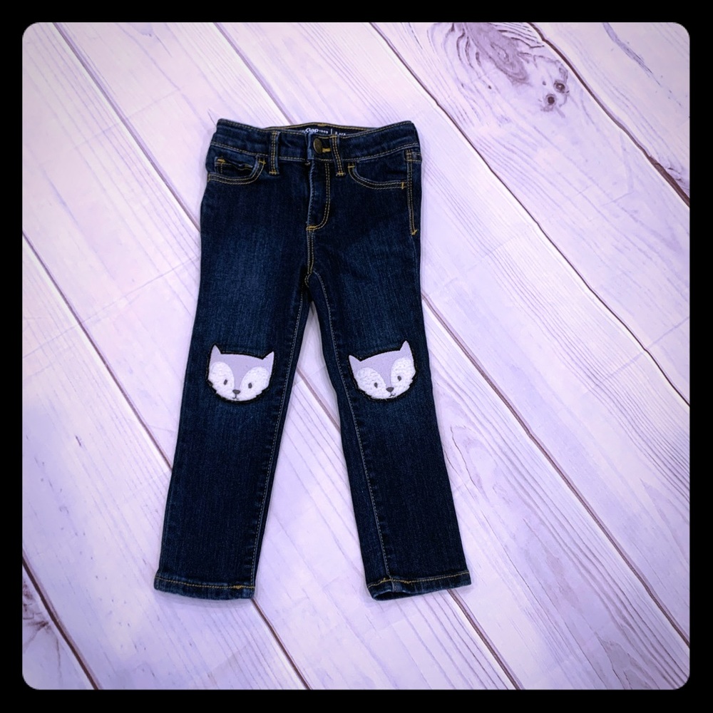Baby girl Gap skinny jeans size 3Years
